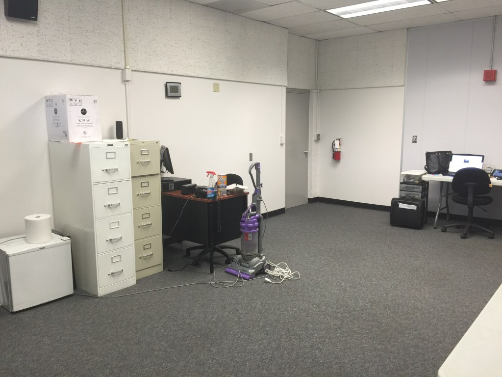 Another view of my new workspace